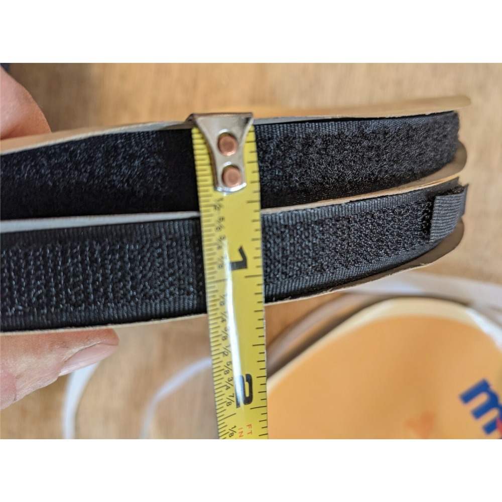 YTT Hook and Loop Sew On Fastener Set Black 1/2 Inch 25 Yards Sewing Tape